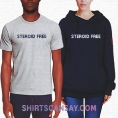 Steroid free #스테로이드 #티셔츠 #후드티