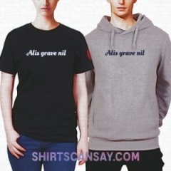 Alis Grave Nil #날개 #라틴어 #티셔츠 #후드티