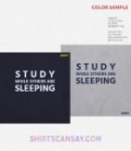 남들이 자는 동안 공부해라.