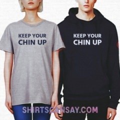 Keep your chin up #용기 #티셔츠 #후드티