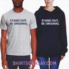 Stand out, be original #독창적으로 #티셔츠 #후드티