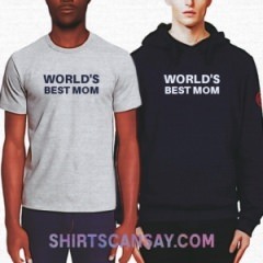 WORLD&#039;S BEST MOM #엄마 #최고 #티셔츠 #후드티