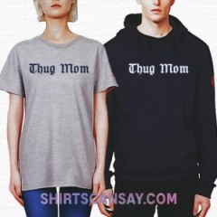 Thug mom #깡패 #엄마 #티셔츠 #후드티