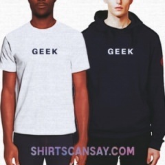 Geek #괴짜 #티셔츠 #후드티