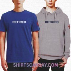 Retired #은퇴 #티셔츠 #후드티