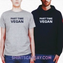 Part time vegan #채식 #티셔츠 #후드티