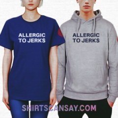 Allergic to jerks #알러지 #티셔츠 #후드티