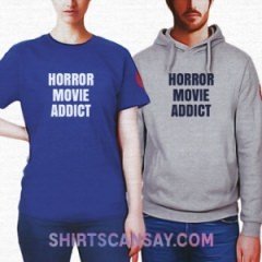 Horror movie addict #공포영화 #중독 #티셔츠 #후드티