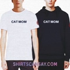 Cat mom #고양이 #티셔츠 #후드티