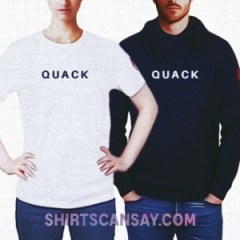 Quack #사기꾼 #티셔츠 #후드티