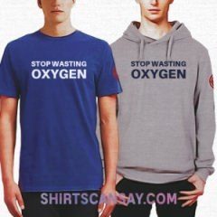 Stop wasting oxygen #산소낭비 #티셔츠 #후드티
