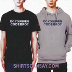Do you even code bro? #코딩 #티셔츠 #후드티