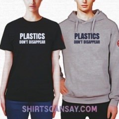 Plastics Don&#039;t Disappear #플라스틱 #티셔츠 #후드티