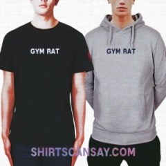 Gym rat #헬스 #티셔츠 #후드티