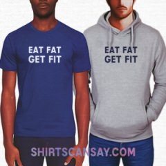 Eat fat get fit #지방 #케토 #티셔츠 #후드티