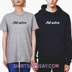 Ad Astra #별 #라틴어 #티셔츠 #후드티